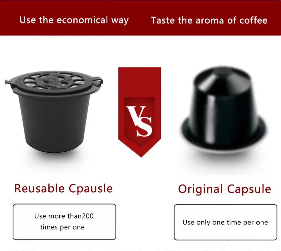 Capsule de café réutilisable, pour Machine Nespresso