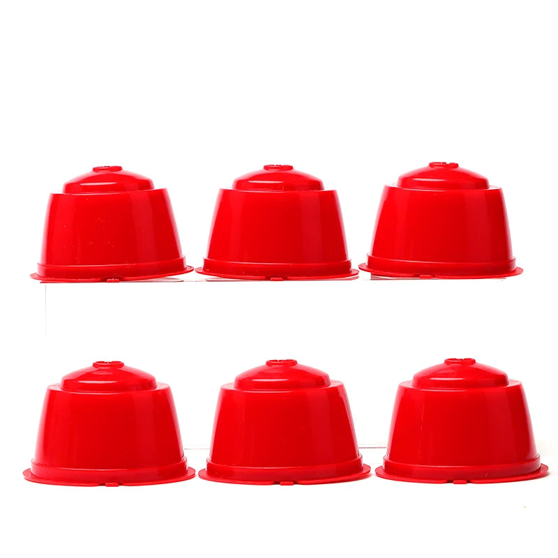 Capsules de café réutilisables pour Nescafe Dolce Gusto, 6 pièces