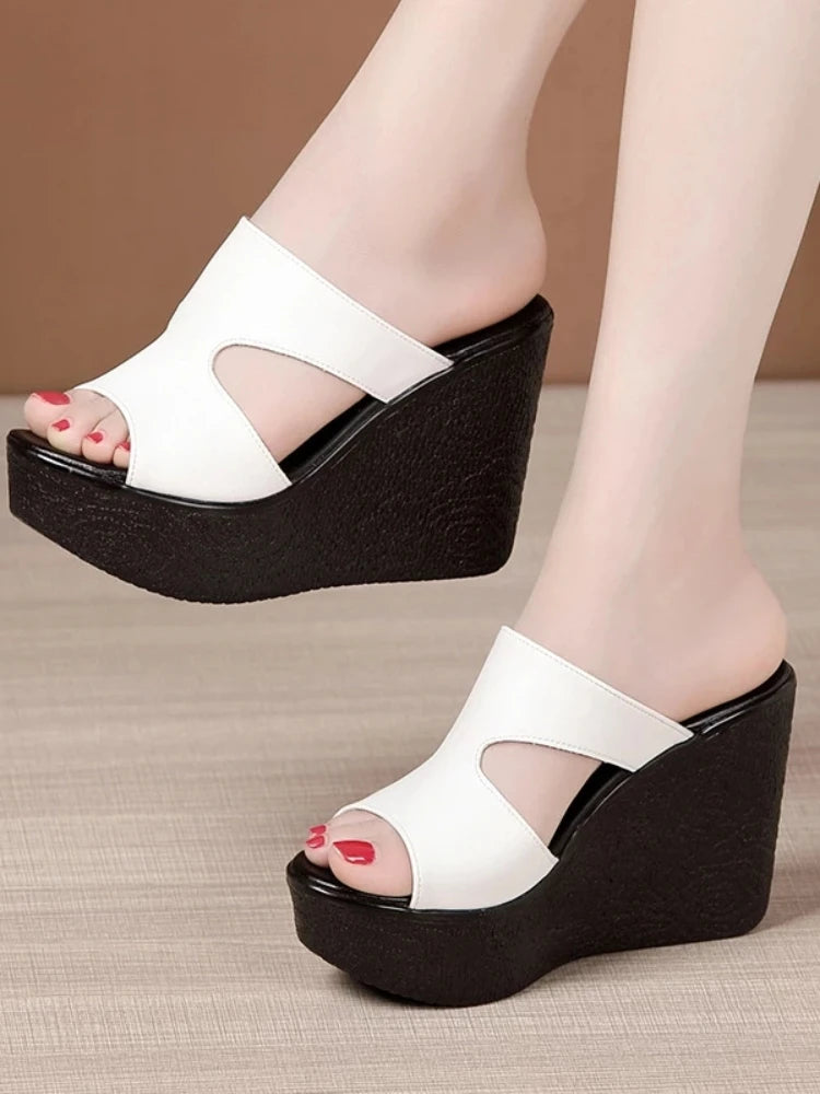 Sandales à talons hauts