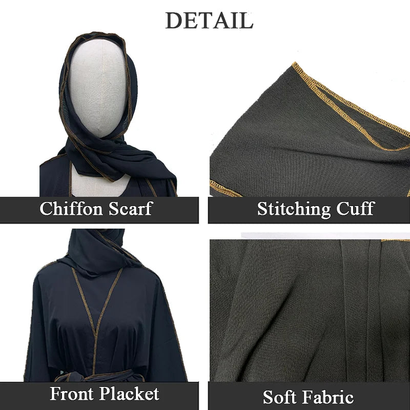 Robe longue Abaya pour femme