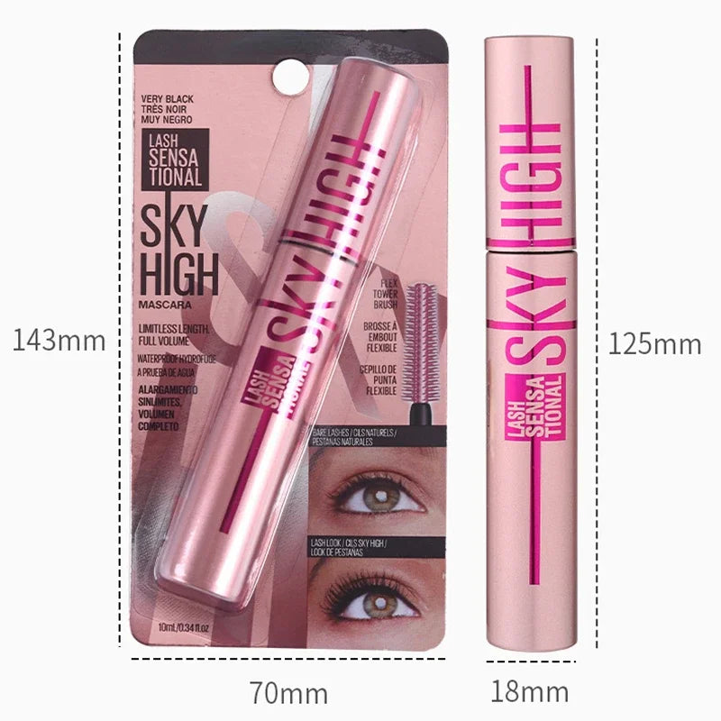 Mascara Waterproof allongeant les cils, longue durée