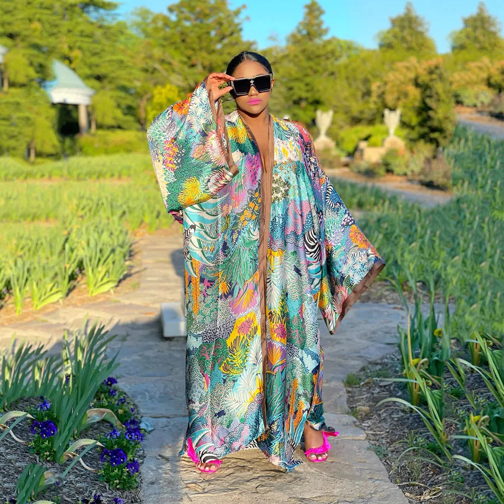 Kimono japonais, cardigan long