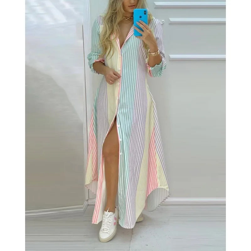 Robe boho longue d'été