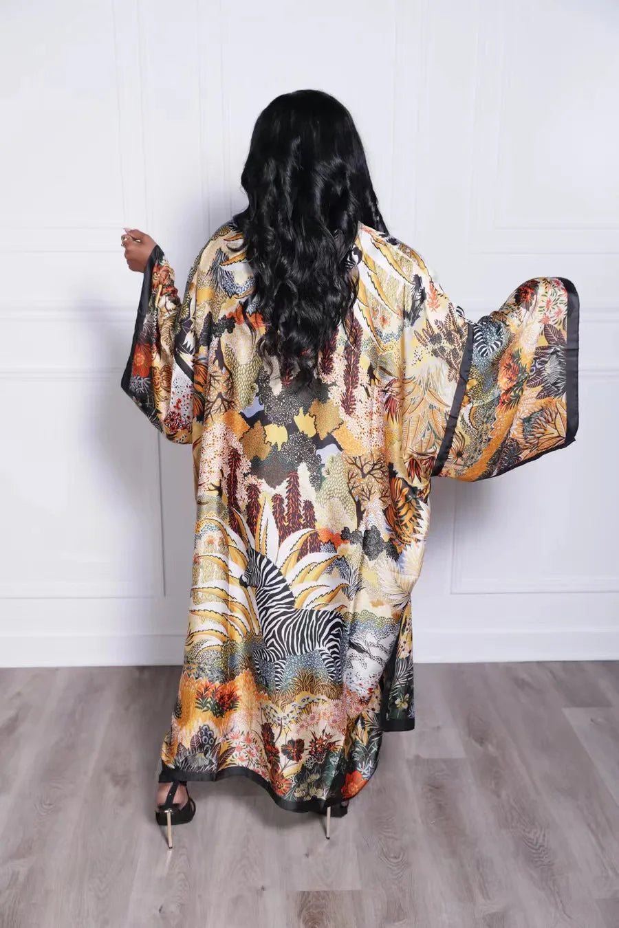 Kimono japonais, cardigan long