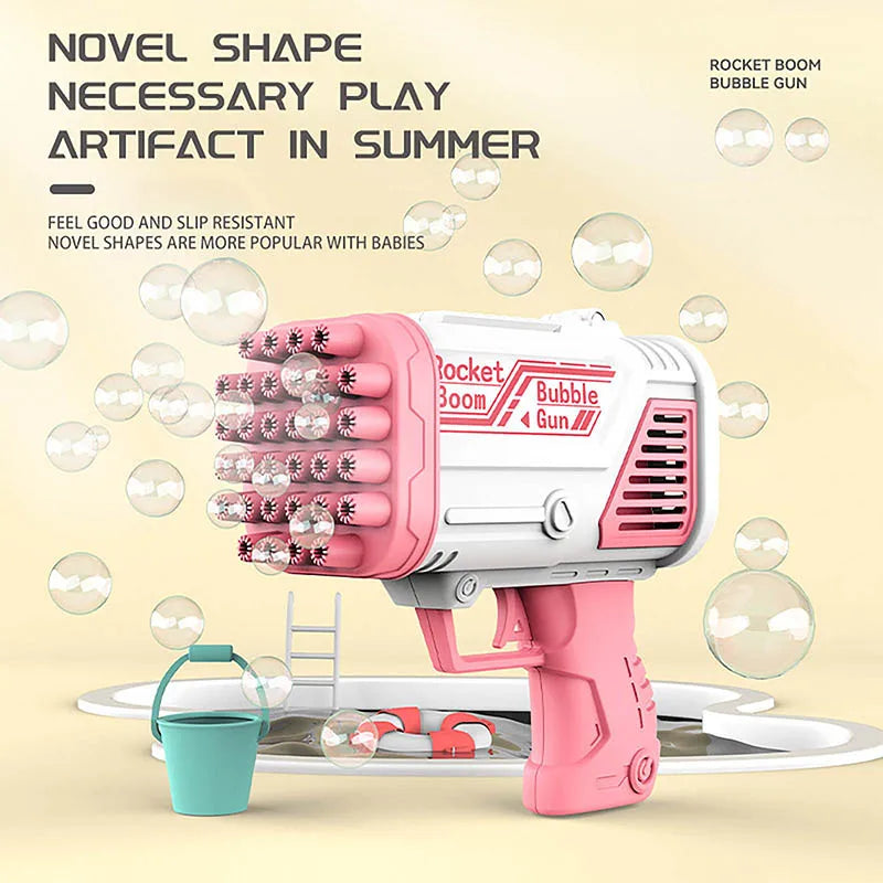 Pistolet à bulles de savon électrique automatique