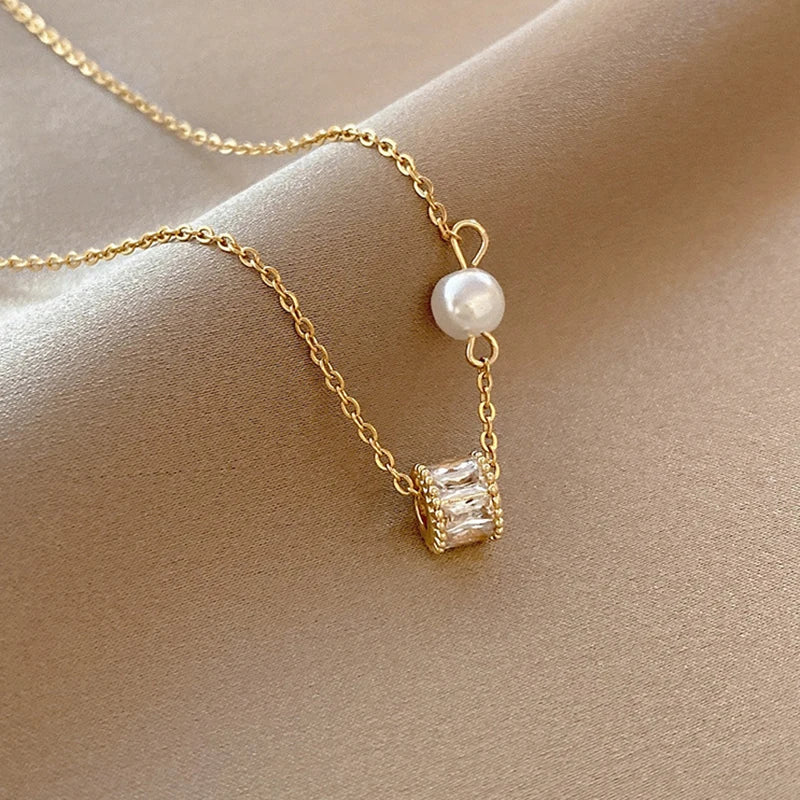 collier classique en acier inoxydable