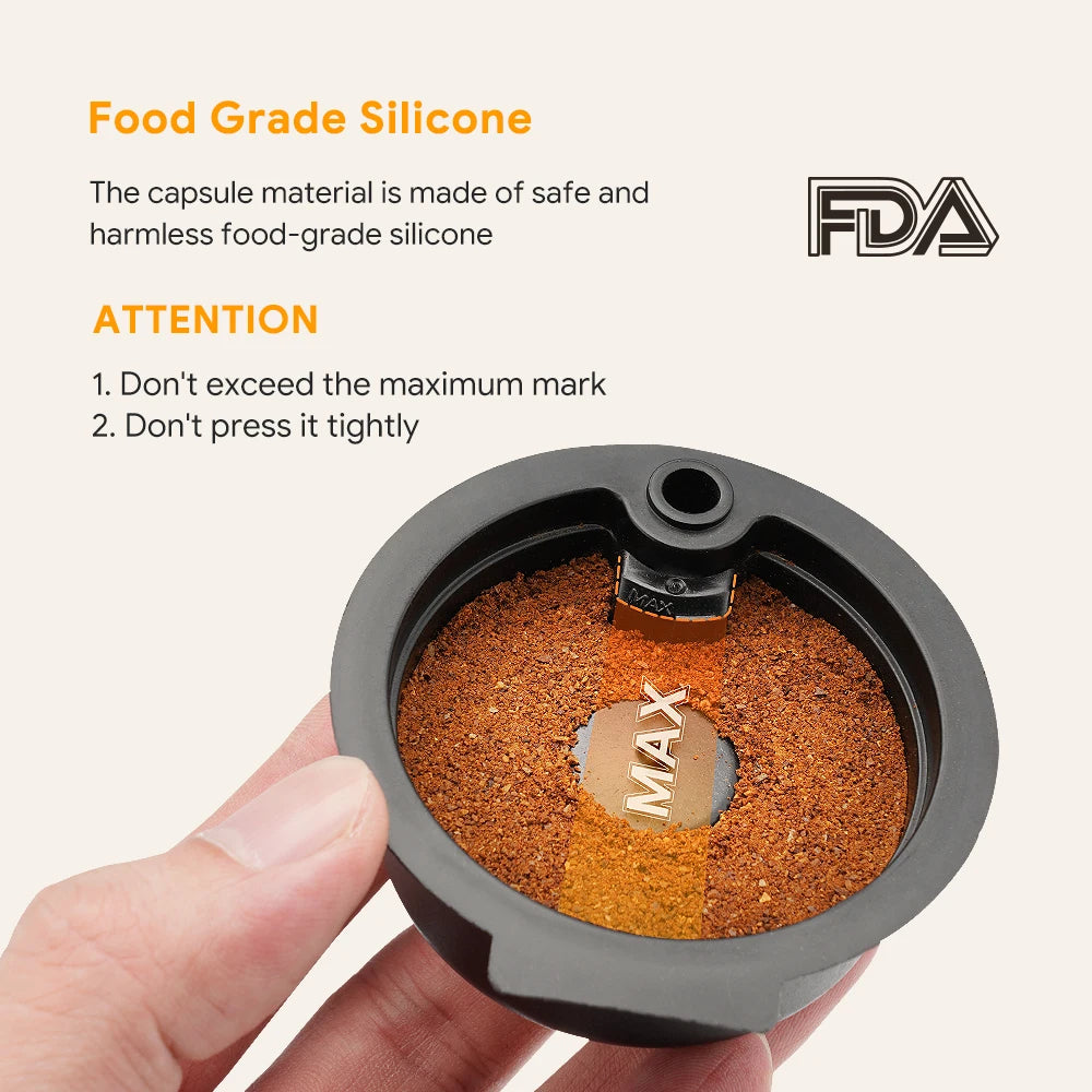 dosettes de café réutilisables, pour Bosch Tassimo