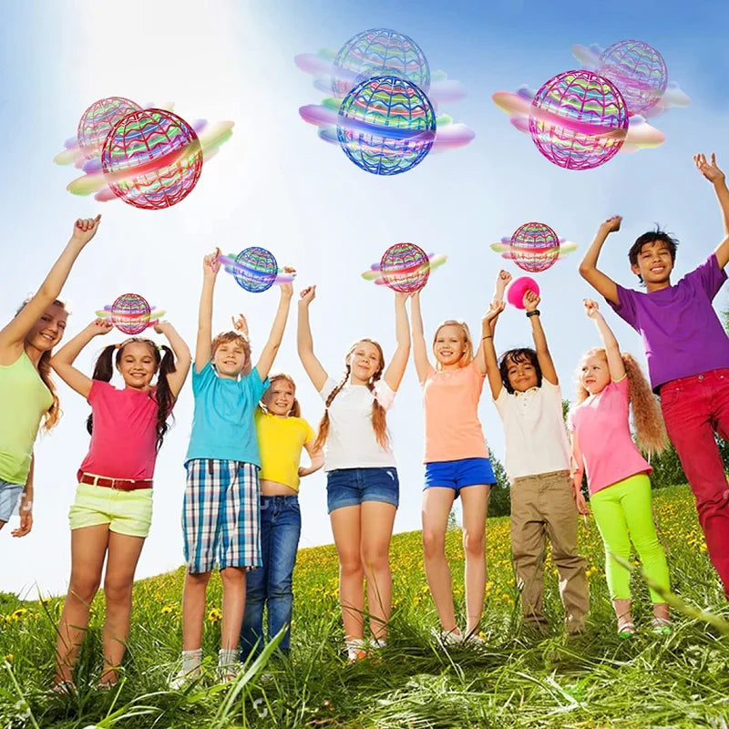 Boule volante originale avec  lumière LED