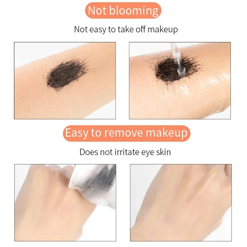 Mascara Volume 5D durable, imperméable, séchage rapide, noir