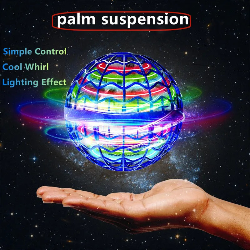 Boule volante originale avec  lumière LED