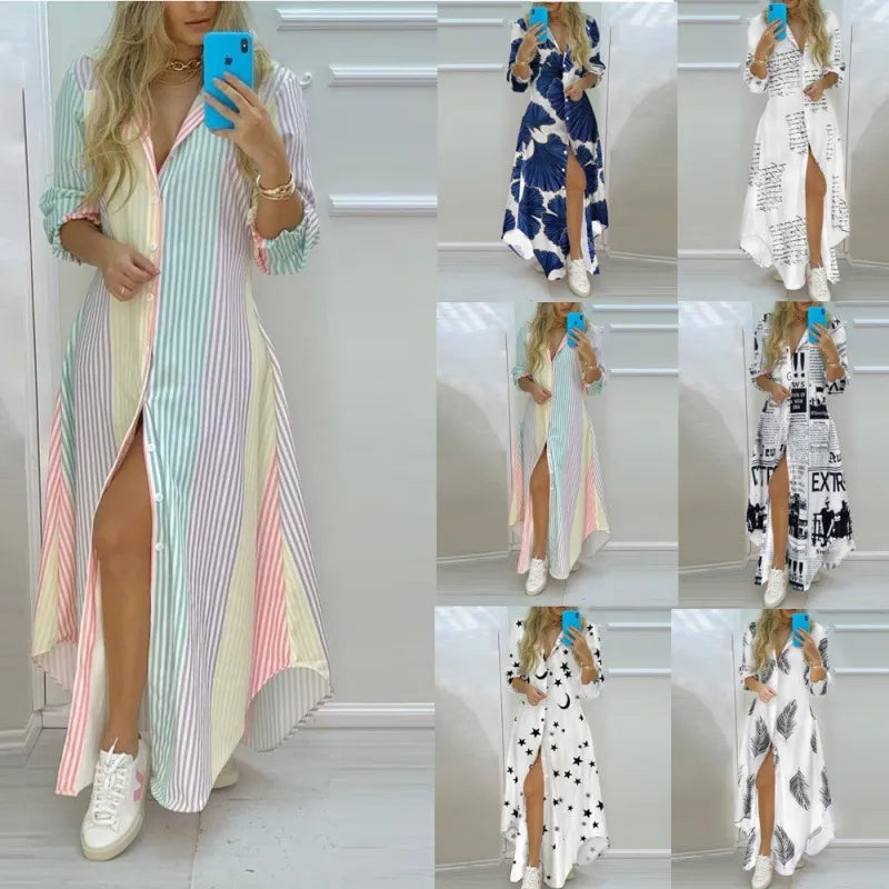 Robe boho longue d'été