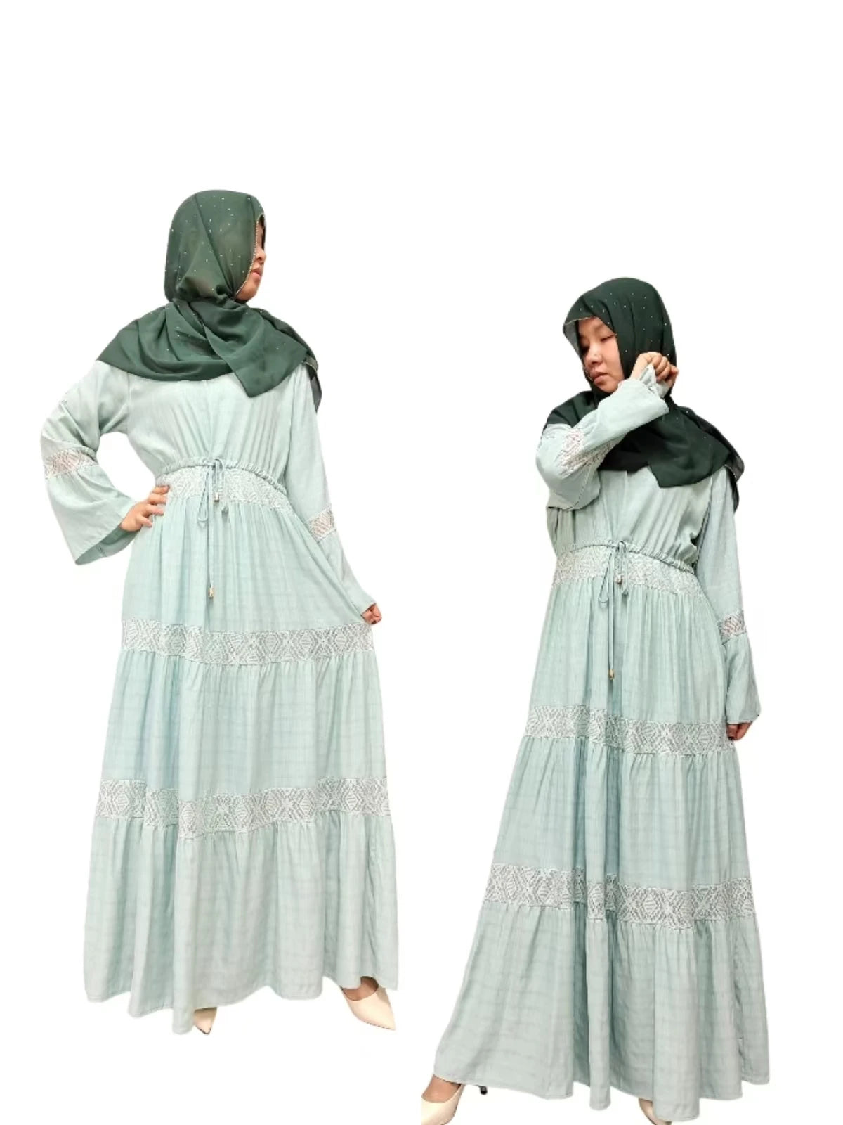 Robes longues Abaya, grande taille